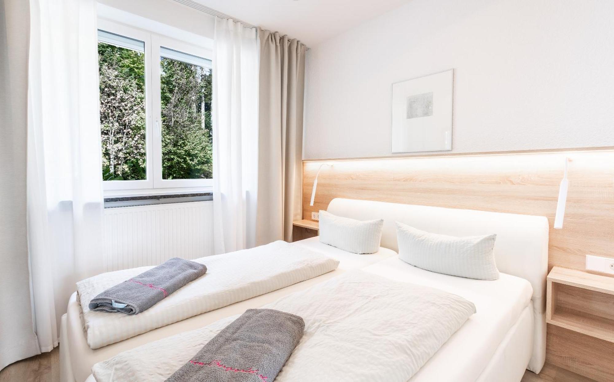 Ferienwohnungen Appartements Bergwald Scheidegg Exterior foto