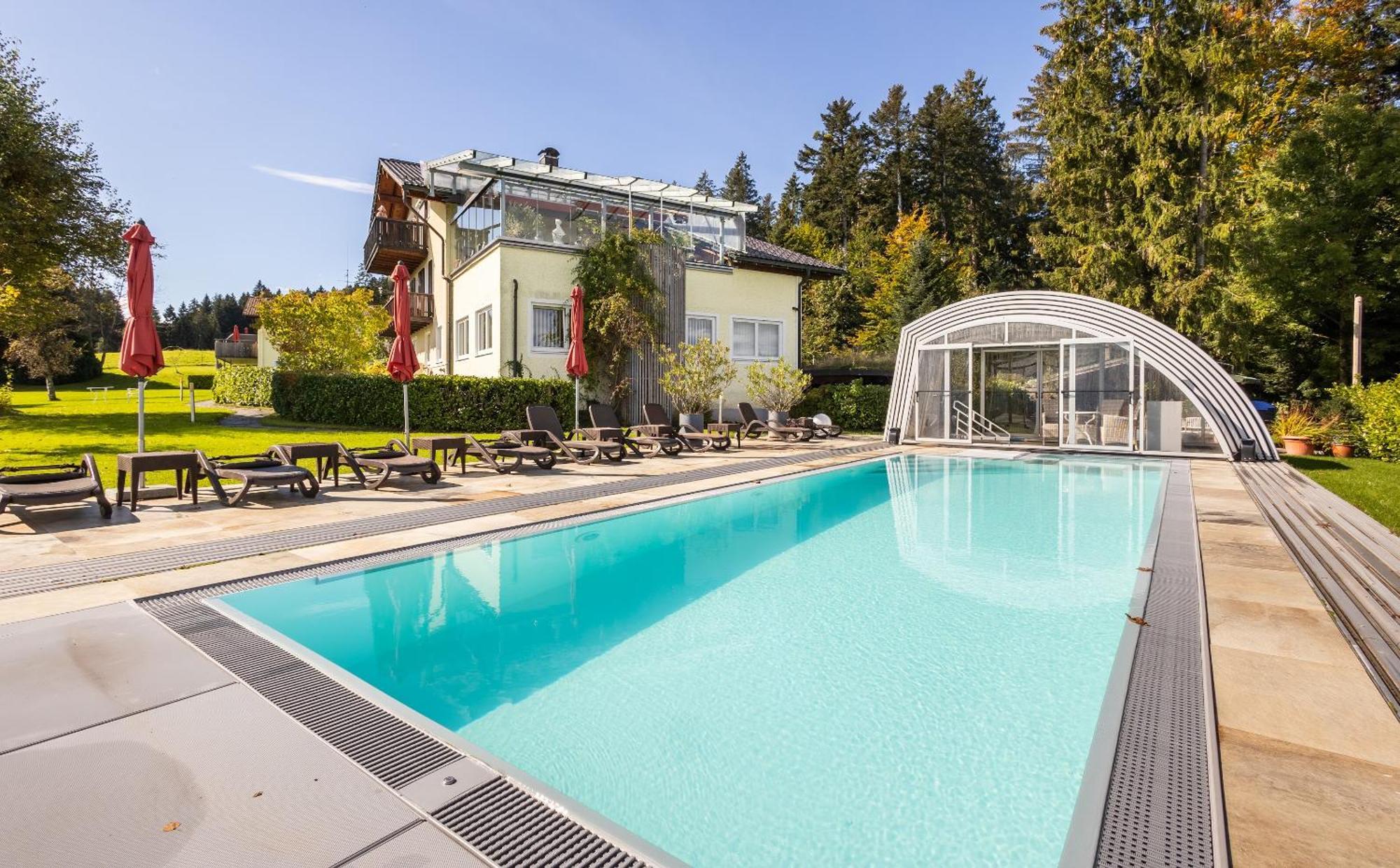 Ferienwohnungen Appartements Bergwald Scheidegg Exterior foto