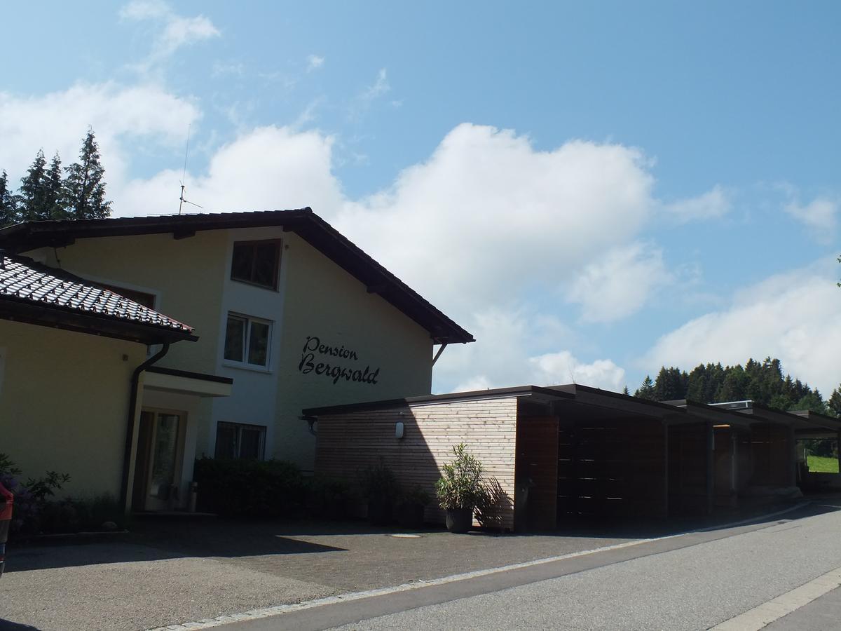 Gastehaus Pension Bergwald Scheidegg Exterior foto